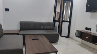 Living Room Image of 600 Sq.ft 1 BHK Builder Floor for rent in Nipania Indore for Rs. 21000