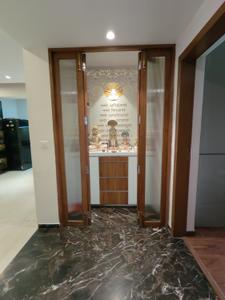 Pooja Room Image of 2300 Sq.ft 3 BHK Apartment / Flat for sale in Ambli Ahmedabad for Rs. 27500000