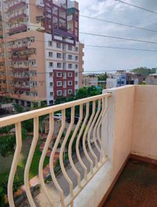 Balcony Image of 1200 Sq.ft 3 BHK Apartment / Flat for rent in Agrawal Sagar Landmark, Ayodhya Bypass Bhopal for Rs. 18000