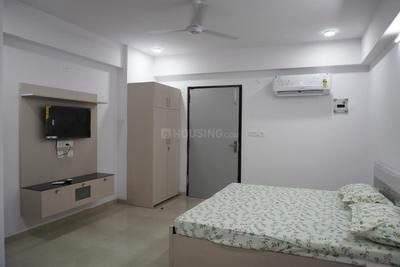 Bedroom Image of 465 Sq.ft 1 BHK Studio for rent in Eternal Manhattan Riviera, Sitapura Jaipur for Rs. 14000