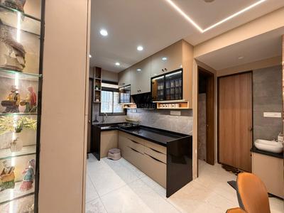 Kitchen Image of 1650 Sq.ft 3 BHK Apartment / Flat for sale in Santvan Lexon, Bhesan Surat for Rs. 9900000