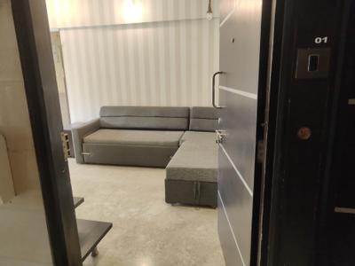 Living Room Image of 550 Sq.ft 1 BHK Apartment / Flat for rent in Neumec Elegance, Lower Parel Mumbai for Rs. 70000