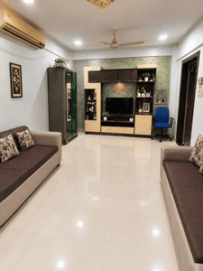Living Room Image of 724 Sq.ft 2 BHK Apartment / Flat for rent in Charkop Kshitij CHSL, Kandivali West Mumbai for Rs. 32000
