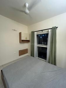 Bedroom Image of 760 Sq.ft 1 BHK Apartment / Flat for rent in Sobha Dream Gardens, Thanisandra Bengaluru for Rs. 31900