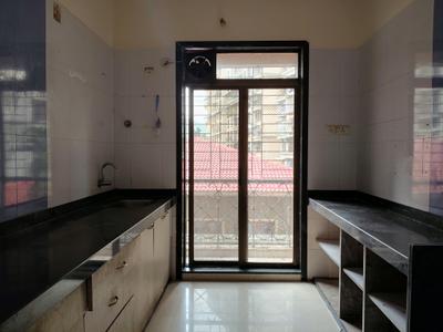 Kitchen Image of 685 Sq.ft 1 BHK Apartment / Flat for sale in Bhoomi Trivas, Kharghar Navi Mumbai for Rs. 7500000