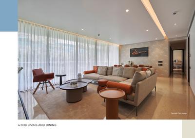 Hall Image of 2100 Sq.ft 4 BHK Apartment / Flat for sale in Kasturi The Balmoral Riverside, Baner Pune for Rs. 41000000