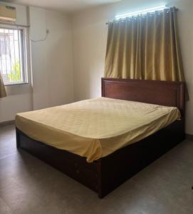 Bedroom Image of 800 Sq.ft 1 BHK Apartment / Flat for rent in Leela Garden Housing, Kalyani Nagar Pune for Rs. 40000