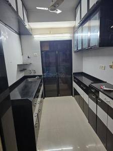 Kitchen Image of 660 Sq.ft 2 BHK Apartment / Flat for rent in Borivali East Mumbai for Rs. 46000
