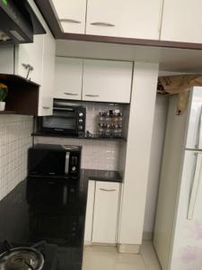 Kitchen Image of 1000 Sq.ft 1 BHK Independent House for rent in Indira Nagar Bengaluru for Rs. 35000