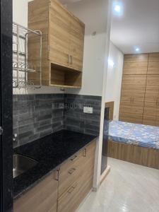 Kitchen Image of 450 Sq.ft 1 RK Apartment / Flat for rent in Jagatpura Jaipur for Rs. 16000