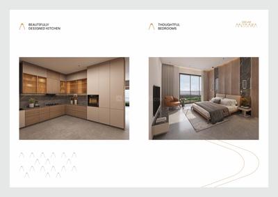 Kitchen Image of 2700 Sq.ft 3 BHK Apartment / Flat for sale in K3 Orium Antaara, Vaishno Devi Circle Ahmedabad for Rs. 14099400