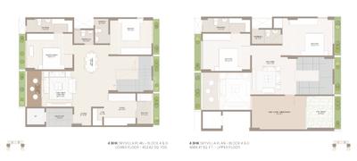 Image of 2313 Sq.ft 3 BHK Apartment / Flat for sale in Chharodi, Ahmedabad for Rs. 11565000
