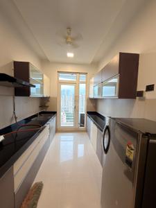 Kitchen Image of 1750 Sq.ft 3 BHK Apartment / Flat for rent in Oswal Bella Vista, Thane West Thane for Rs. 80000