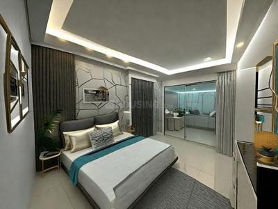 Bedroom Image of 2052 Sq.ft 3 BHK Apartment / Flat for sale in Ruparel Jewel, Parel Mumbai for Rs. 80000000