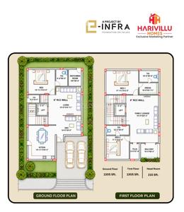 Image of 2640 Sq.ft 3 BHK Villa for sale in Maheshwaram, Hyderabad for Rs. 18500000