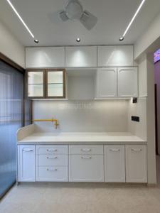 Kitchen Image of 2335 Sq.ft 3 BHK Apartment / Flat for rent in Shivalik Green View, Shantigram Ahmedabad for Rs. 60000