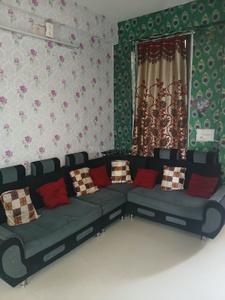 Hall Image of 1200 Sq.ft 1 BHK Apartment / Flat for rent in Vishvam Enclave, Shilaj Ahmedabad for Rs. 25000