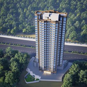 Image of 1030 Sq.ft 2 BHK Apartment / Flat for sale in Seasons Aura, Kalyan West, Kalyan for Rs. 8600000