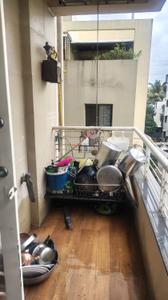 Balcony Image of 1500 Sq.ft 3 BHK Apartment / Flat for rent in Rane Nagar Nashik for Rs. 36000