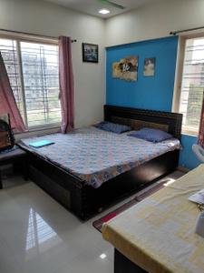 Bedroom Image of 850 Sq.ft 2 BHK Apartment / Flat for sale in Magarpatta Iris, Magarpatta City Pune for Rs. 13400000