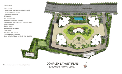 Image of 740 Sq.ft 2 BHK Apartment / Flat for sale in Thane West, Thane for Rs. 11200000