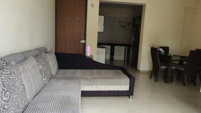 Living Room Image of 850 Sq.ft 2 BHK Apartment / Flat for rent in Nirman Brookefield Willows, Pisoli Pune for Rs. 27000