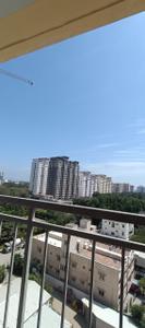 Balcony Image of 650 Sq.ft 2 BHK Apartment / Flat for rent in Urbanrise Revolution One, Padur Chennai for Rs. 20500