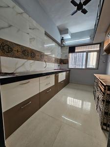 Kitchen Image of 1200 Sq.ft 3 BHK Apartment / Flat for rent in Acharya Aashram, Borivali West Mumbai for Rs. 70000