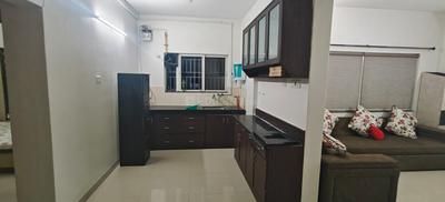 Kitchen Image of 1020 Sq.ft 2 BHK Apartment / Flat for rent in Kumar Primavera B6, Wadgaon Sheri Pune for Rs. 34000