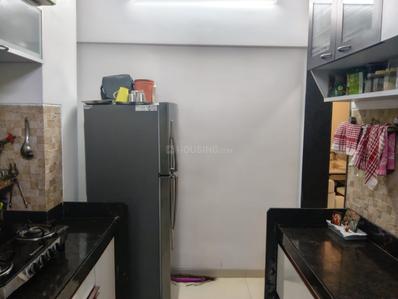 Kitchen Image of 750 Sq.ft 2 BHK Apartment / Flat for sale in Srishti Micro Srishti, Bhandup West Mumbai for Rs. 14000000