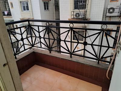 Balcony Image of 1280 Sq.ft 2 BHK Apartment / Flat for rent in Maninagar Ahmedabad for Rs. 23000
