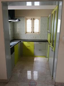 Kitchen Image of 1100 Sq.ft 3 BHK Builder Floor for rent in Uttarahalli Hobli Bengaluru for Rs. 29000