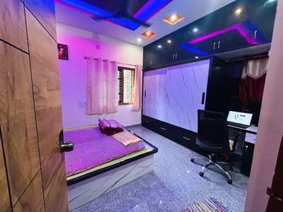 Bedroom Image of 1200 Sq.ft 2 BHK Builder Floor for rent in Bagalakunte Bengaluru for Rs. 27000