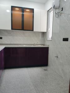 Kitchen Image of 1800 Sq.ft 3 BHK Builder Floor for sale in Shivalik New Delhi for Rs. 50500000