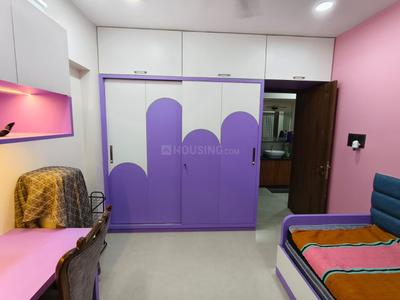 Bedroom Image of 1120 Sq.ft 3 BHK Apartment / Flat for rent in Unique Legacy Majestic, Keshav Nagar Pune for Rs. 50000
