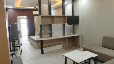 Living Room Image of 700 Sq.ft 1 BHK Builder Floor for rent in Sector 46 Gurgaon for Rs. 37000