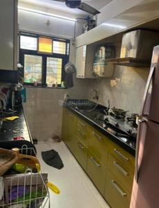 Kitchen Image of 1000 Sq.ft 2 BHK Apartment / Flat for rent in Kopar Khairane Navi Mumbai for Rs. 45000