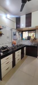 Kitchen Image of 1000 Sq.ft 2 BHK Apartment / Flat for rent in Karan Paradise, Pimple Gurav Pune for Rs. 28000