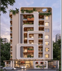 Image of 2200 Sq.ft 4 BHK Apartment / Flat for sale in Dharampeth, Nagpur for Rs. 26400000