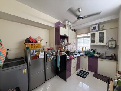 Kitchen Image of 1200 Sq.ft 3 BHK Apartment / Flat for rent in Rosa Bella by Rosa Group, Thane West Thane for Rs. 43000