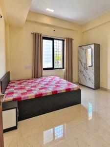 Bedroom Image of 800 Sq.ft 1 BHK Apartment / Flat for rent in Kalyani Nagar Pune for Rs. 26000