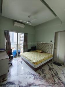 Bedroom Image of 2710 Sq.ft 3 BHK Apartment / Flat for rent in Enpar Lotus 101 Worli Residences, Lower Parel Mumbai for Rs. 400000