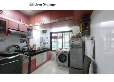 Kitchen Image of 804 Sq.ft 2 BHK Apartment / Flat for sale in Avirahi Classique , Dahisar East Mumbai for Rs. 19900000