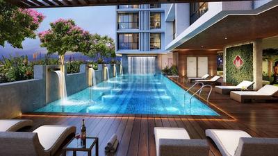 Floor Plan Image of 1280 Sq.ft 2 BHK Apartment / Flat for sale in Millennium Flora, Panvel Navi Mumbai for Rs. 14700000