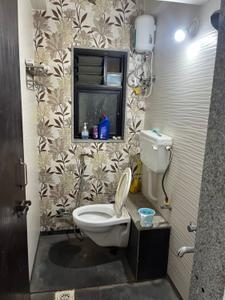 Bathroom Image of 980 Sq.ft 2 BHK Apartment / Flat for rent in Indira Nagar Nashik for Rs. 18500