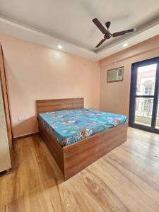 Bedroom Image of 1500 Sq.ft 2 BHK Builder Floor for rent in Sector 21 Gurgaon for Rs. 44000
