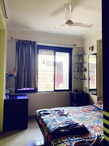 Bedroom Image of 700 Sq.ft 1 BHK Apartment / Flat for rent in Thakur Gayatri Satsang, Kandivali East Mumbai for Rs. 45000