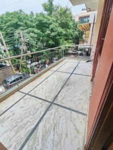 Balcony Image of 1800 Sq.ft 3 BHK Builder Floor for rent in Shivalik New Delhi for Rs. 79000