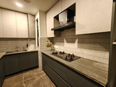 Kitchen Image of 1800 Sq.ft 3 BHK Builder Floor for rent in South Extension II New Delhi for Rs. 135000
