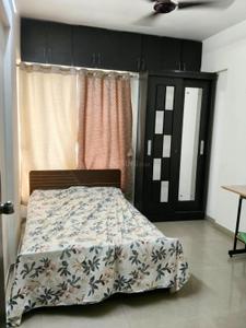 Bedroom Image of 645 Sq.ft 2 BHK Apartment / Flat for rent in Kumbare Fusion City, Kondhawe-Dhawade Pune for Rs. 20000